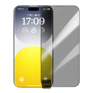 Baseus Sapphire Series Full-Coverage Privacy Protection Tempered Glass Screen Protector 16 Pro