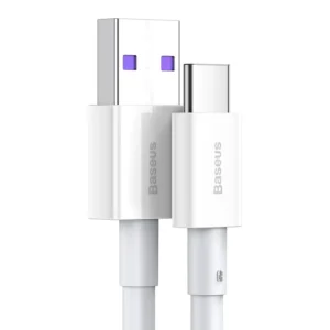 Baseus Superior Series Fast Charging Data Cable USB to Type-C 66W 1M White