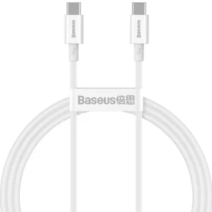Baseus Pudding Series Fast Charging Cable USB to Type C 100W 2m White