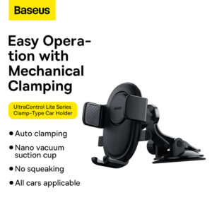 Baseus UltraControl Lite Series Car Holder Cluster Black