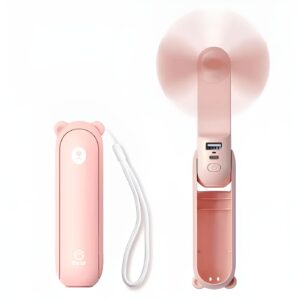 Jisulife Handheld Fan Life 8 - Pink