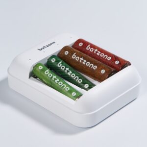 Batzone Ni-MH Smart Charger 4 Slots(AA/AAA)