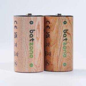 Batzone USB-C Li-ion Rechargeable Battery D 7200mWh (2Pcs)