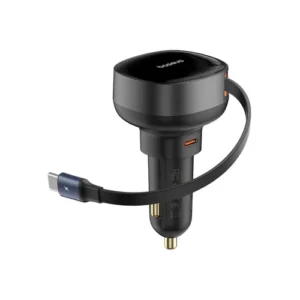 Enjoyment Pro Car Charger 1U + C & iP Cable 60W